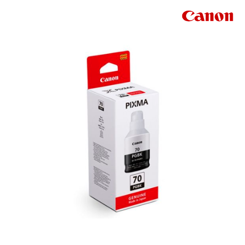 ตลับหมึกอิงค์เจ็ท Canon Original Ink Cartridge GI-70 Black, GI70